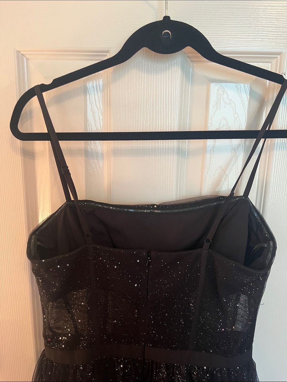 Betsy Adam Sparkle Tulle Gown - Picture 9 of 15